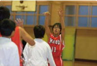 中学バスケットボール部