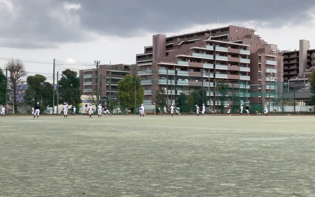 【硬式野球部】東村山カップ 逆転負けで痛恨の２敗目を喫す