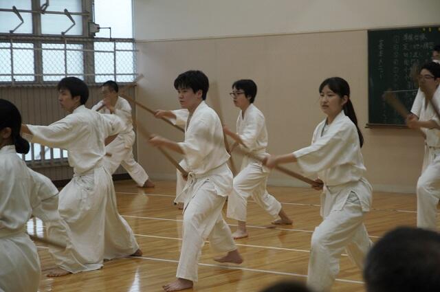 棒術部　今年度最後の活動　～公開稽古～