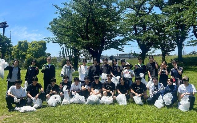 【水泳部】クリーン大作戦＆ピザパーティーを実施